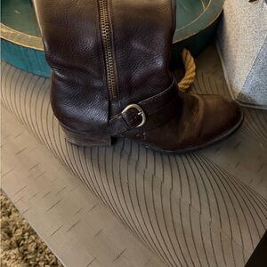 Born Brown Heeled Boots